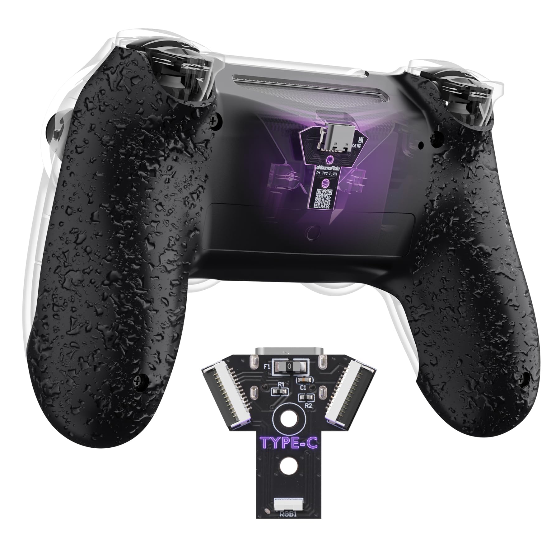 PS4コントローラー カスタムフロントシェル 見本 Amazon | eXtremeRate ps4コントローラー対応（JDM-040 / 050 / 055